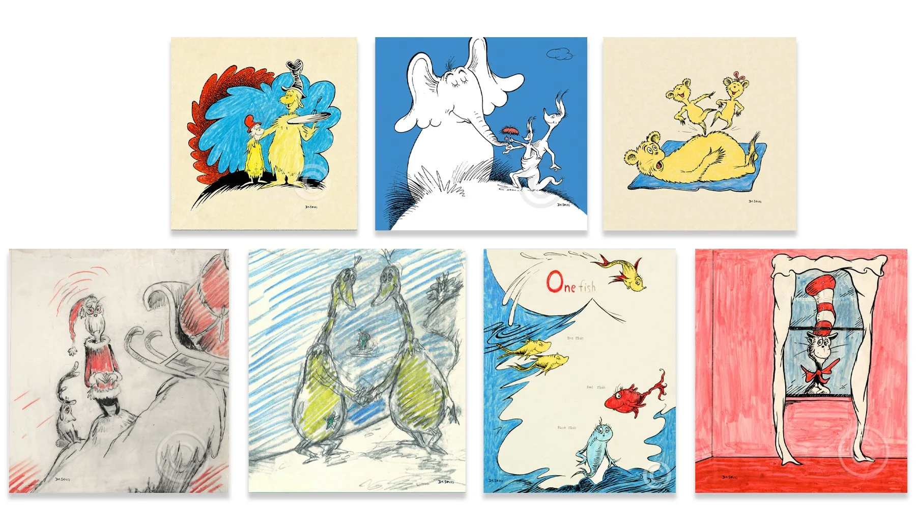 Special Reserve Set of Seven 60th Anniversary Prints — The Art of